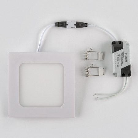 Светильник LED внутренний 6W квадратный 6500К