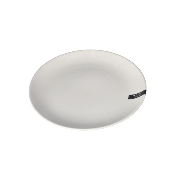 Тарелка обеденная DH 28 см керамика белая BW20-28
