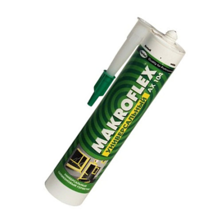 Герметик Makroflex AX104 290мл универсал белый