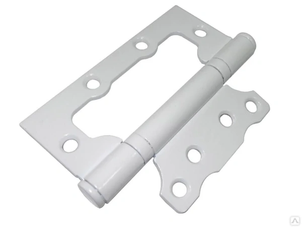 Навес дверной бабочка белый FH-100-WP flush hinge