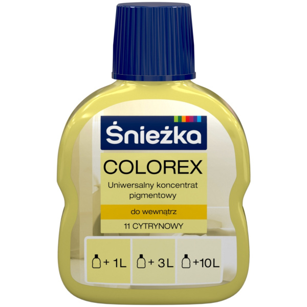 Колер SNIEZKA Colorex №11 лимонный 100 мл