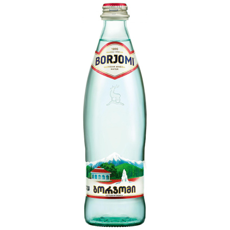Боржоми 0,5Л ВОДА МИН СТ/Б