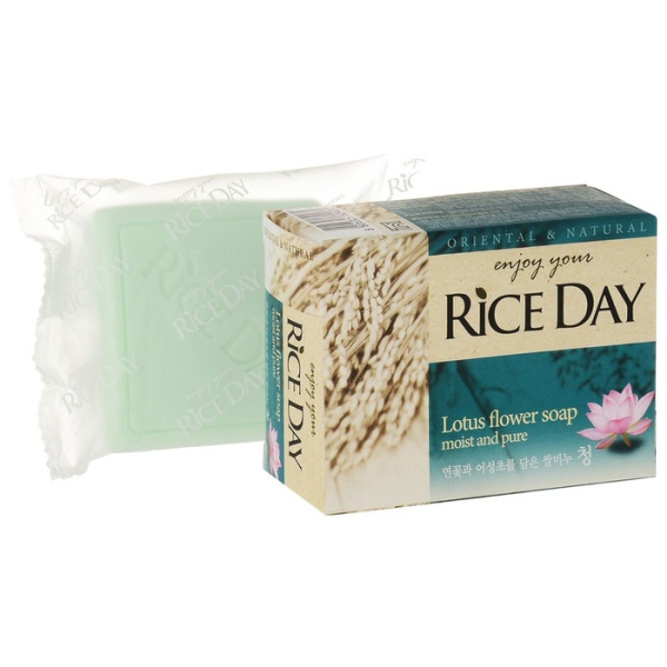 Мыло CJ LION Rice Day (Сheong) с экстрактом лотоса 100гр