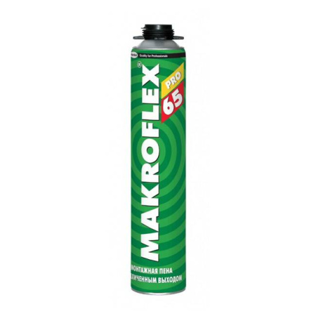 Пена монтажная Makroflex Мега 65 ПРО, 850 мл