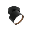 Светильник накладной WOLTA WSL-GX53/02BL IP20 черный D82,5x80