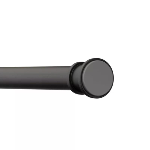 Карниз для ванной комнаты IDDIS 110-200 см черный SRB0120i14