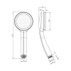 Лейка для душа Iddis SPA HOME SPA1F00i18