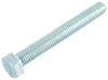 Болт М5х40 мм шестигр., цинк, кл.пр. 5.8, DIN 933 (10 шт в зип-локе) STARFIX