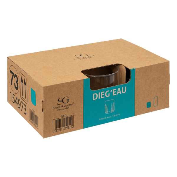 Стакан SG DIEG'EAU 310 мл стекло 154973