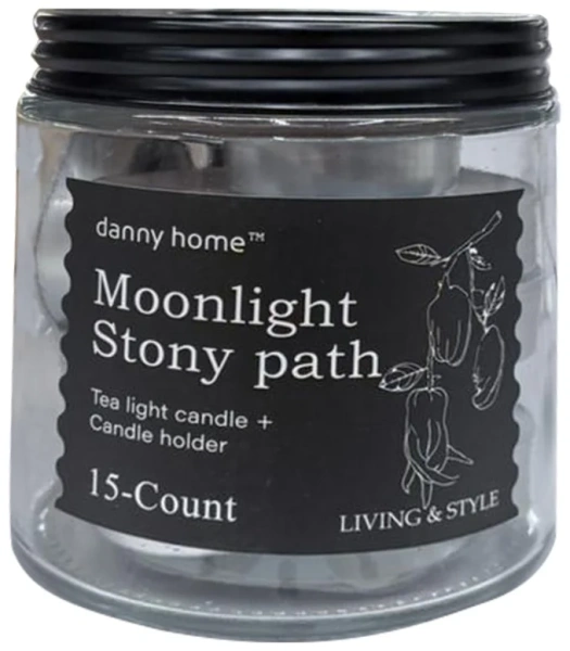 Набор ароматических чайных свечей DH Moonlight sory Path 10 штх15гр в банке AT19-03
