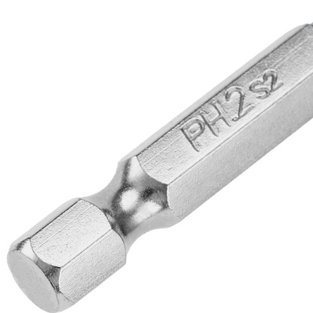 Бита PH2х50мм, сталь S2, шестигр., 2 шт.// Gross