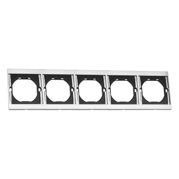 Рамка 5-ная QUATTRO ARCTIC WHITE UNIT (10)