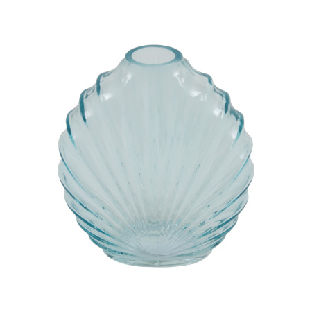 Ваза стеклянная Decoris 2 цвета в ассортименте 12,6х5,7х13,5 см 873267 Kmg