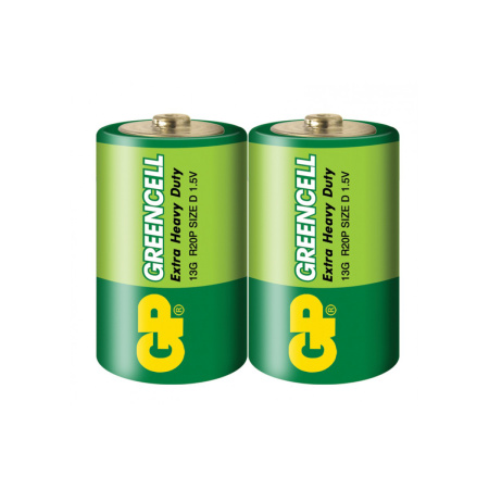 Эл.пит.GP 13G-2S2 Greencell  целлофан 2 шт.