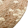 Коврик джутовый Atmosphera Gold shine D115 см 164096