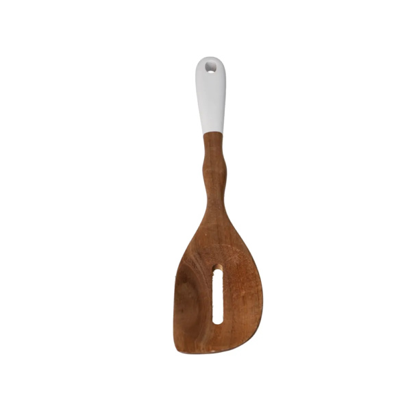 Ложка-шумовка DH деревянная 30,5 см DH3678-WHITE