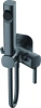 Смеситель с гигиеническим душем HAIBA HB5518-3 графит