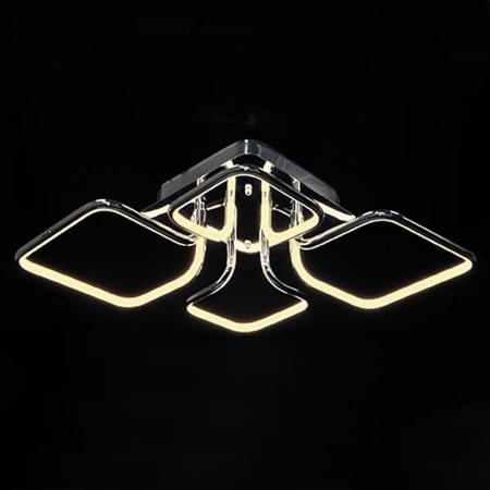 Люстра "Галактика" 1045846 ф745х525х125 хром LED 90Вт К008341