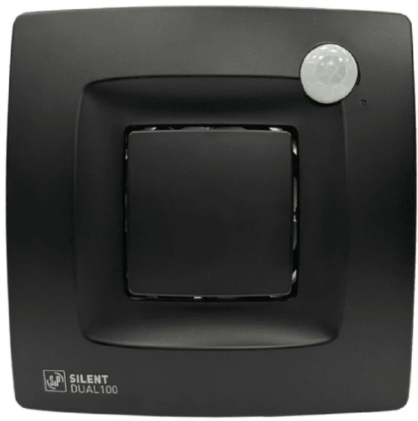 ВентиляторSILENT DUAL 100 MATT BLACK (220-240V 50HZ) RE
