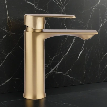 Смеситель д/р Aquadeus AD22 Gold-Satin