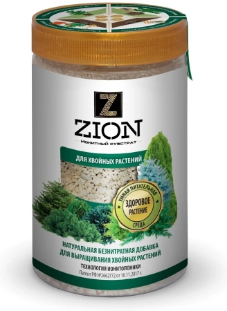 Субстрат ионитный ZION (Цион) для выращивания хвойных растений 700 гр