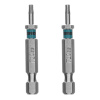 Бита Torx 10х50мм, сталь S2, шестигр., 2 шт.// Gross