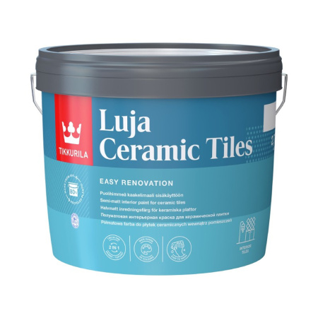 Краска интерьерная для керамической плитки Luja Ceramic Tiles A пл/мат 0,9л