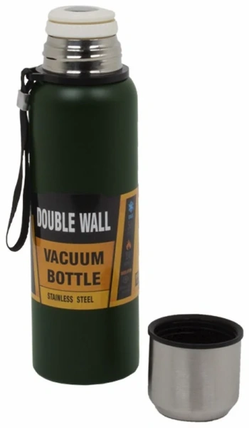 Термос Double Wall 750 мл, зеленый TN-615-750 CN