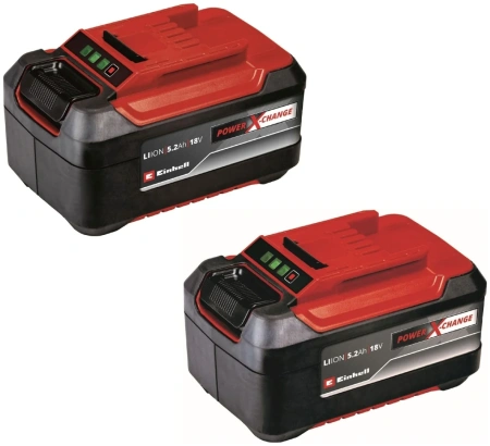 Аккумулятор Einhell 2x 18V 5,2Ah PXC-Twinpack (4511526)