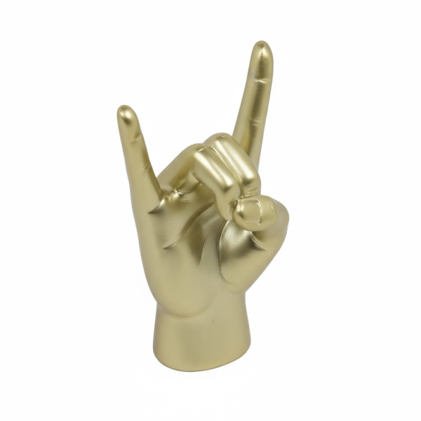 Статуэтка Rock hand 20х11,5х8,5 см золото 5389-1 CN