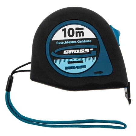 Рулетка GROSS ergonomisch 10х25