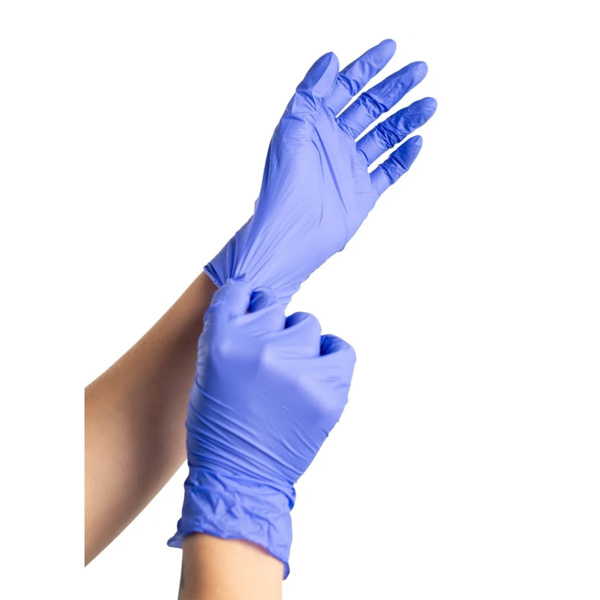 Перчатки Attribute NITRILE GUARD одноразовые нитриловые S/M 40шт