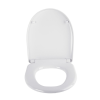 Сиденье для унитаза, soft close, дюропласт, IDDIS, ID 126 DP Sc