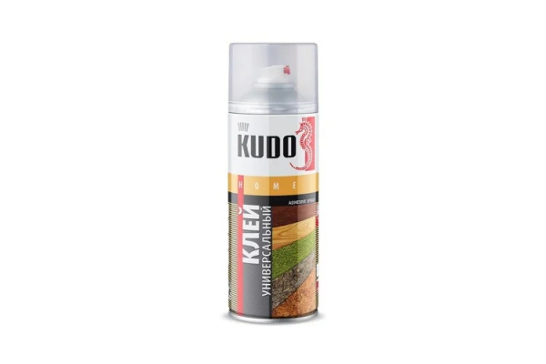 Клей аэрозольный универсальный KUDO KU-H311 520мл