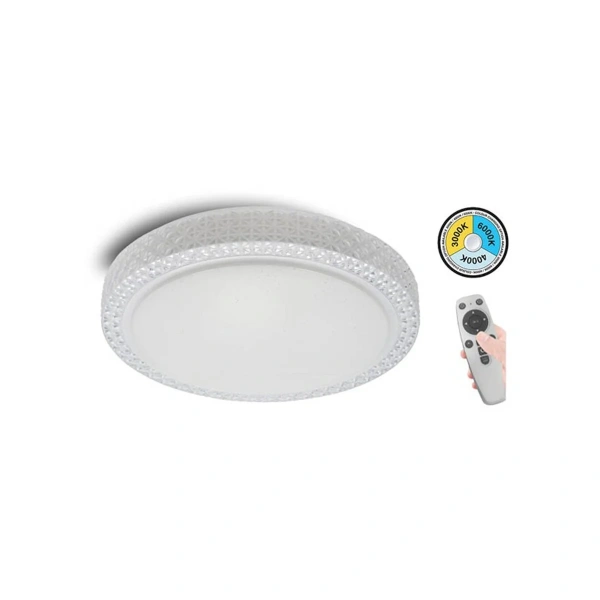 Светильник светодиодный потолочный VT/NOTILUS-RH35/MAX.48W/3xCCT/REMOTE/LED.CEI.LAMP