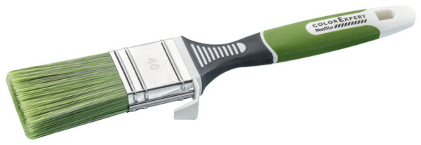 Кисть Color Expert флейц. 40мм, толщ 15, WoodStar