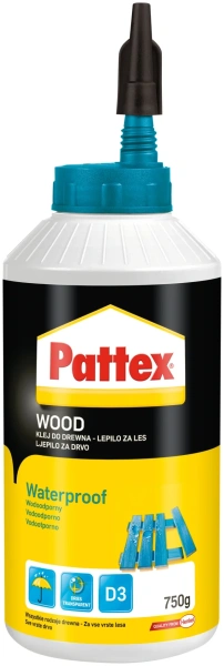 Клей Столяр D3 Pattex waterproof wood 750g, 6 шт