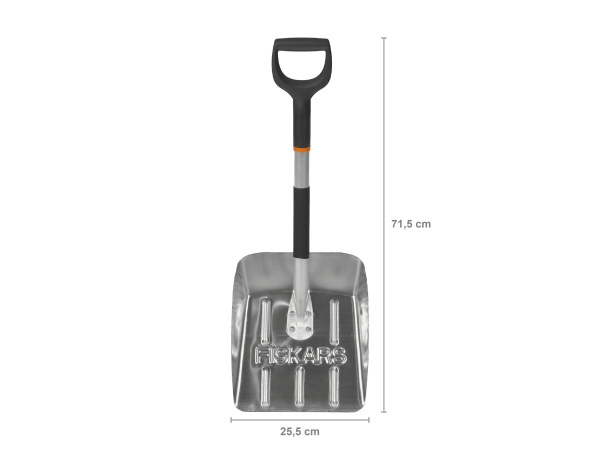 Лопата снеговая автомобильная алюминиевая FISKARS