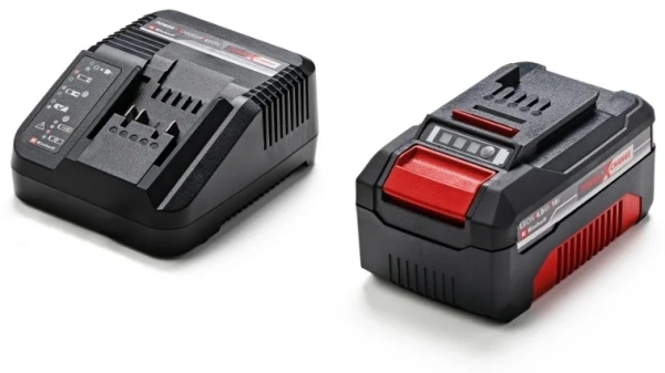 Углошлифмашина аккум. AXXIO 18/125 + Зарядное устройство + 1 аккум. 18V 4,0Ah PXC Einhell (443114042