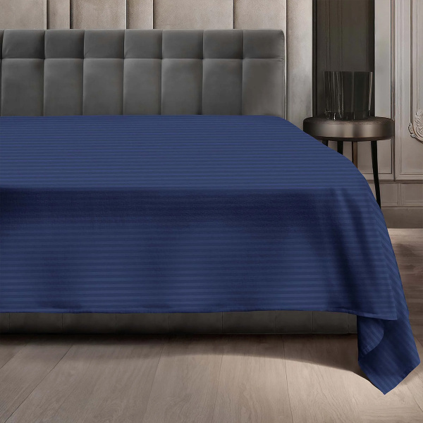 Простыня Verossa Stripe 220х240см Indigo 735955