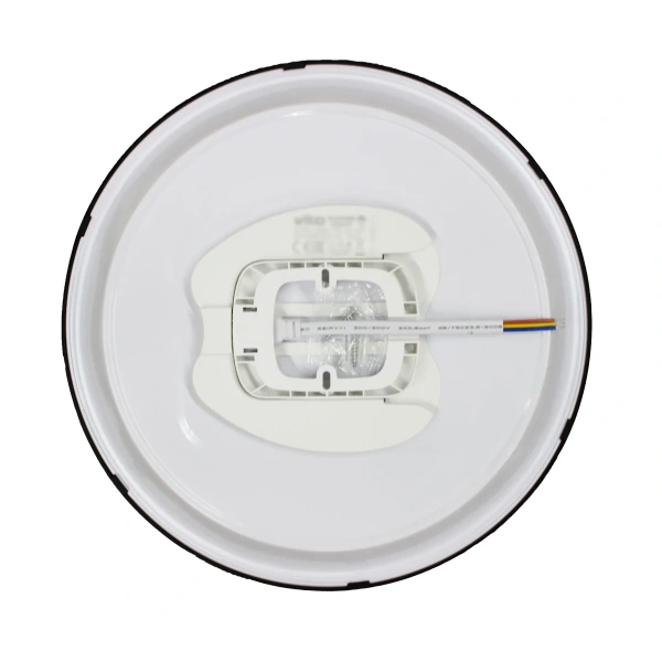 Светильник светодиодный, потолочный, ультратонкий VT/PLAFOND/24W/6500K/φ300*H55/BLACK/LED CEI. LAMP/