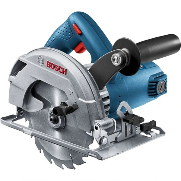 Пила BOSCH дисковая GKS 600, 1200Вт,д. диска-165, глубина пропила 90°/45°- 55/37 мм