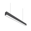 Светильник подвесной LINETA-40/SUR/65K/BLC/40W/4500LM/52x82x1200mm