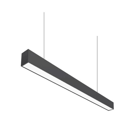 Светильник подвесной LINETA-40/SUR/65K/BLC/40W/4500LM/52x82x1200mm