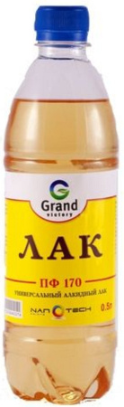 Лак ПФ-170 "Alkid Varnish", для вн. и наруж. работ 4л.