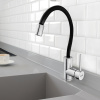 Смеситель д/к Iddis Kitchen 360 K36SBJBi05 гибкий гусак чёрный