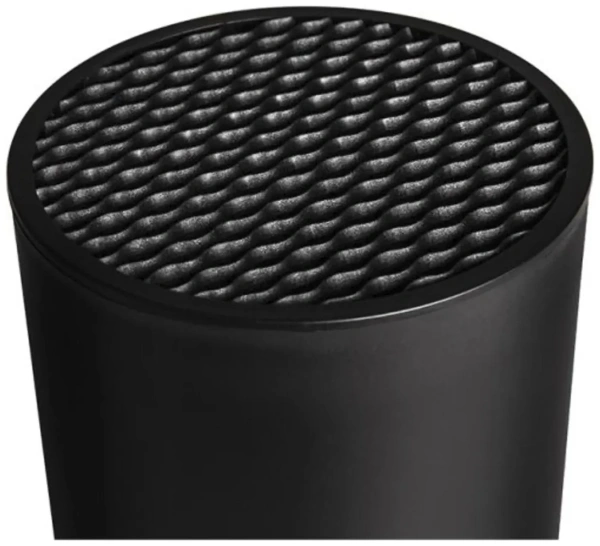 Подставка для кухонных ножей DH пластик черный круглая DH2353-BLACK
