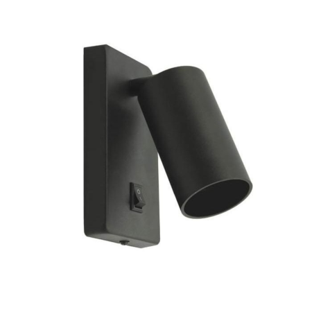 Светильник настенный (бра) VT/LUMO-W/GU10/BLC/WITH SWITCH/WALL SPOT LIGHT 2101910