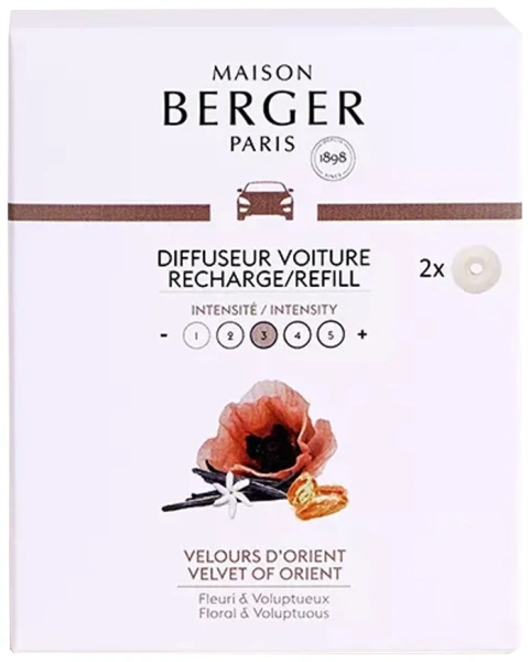 Авто Сменный блок Maison Berger 2шт Восточный бархат
