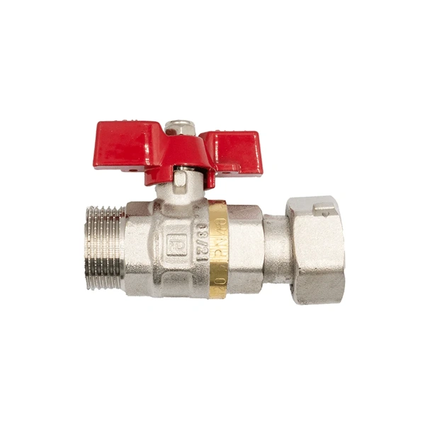 Кран шаровый FADO с накидной гайкой PN40 20 3/4"